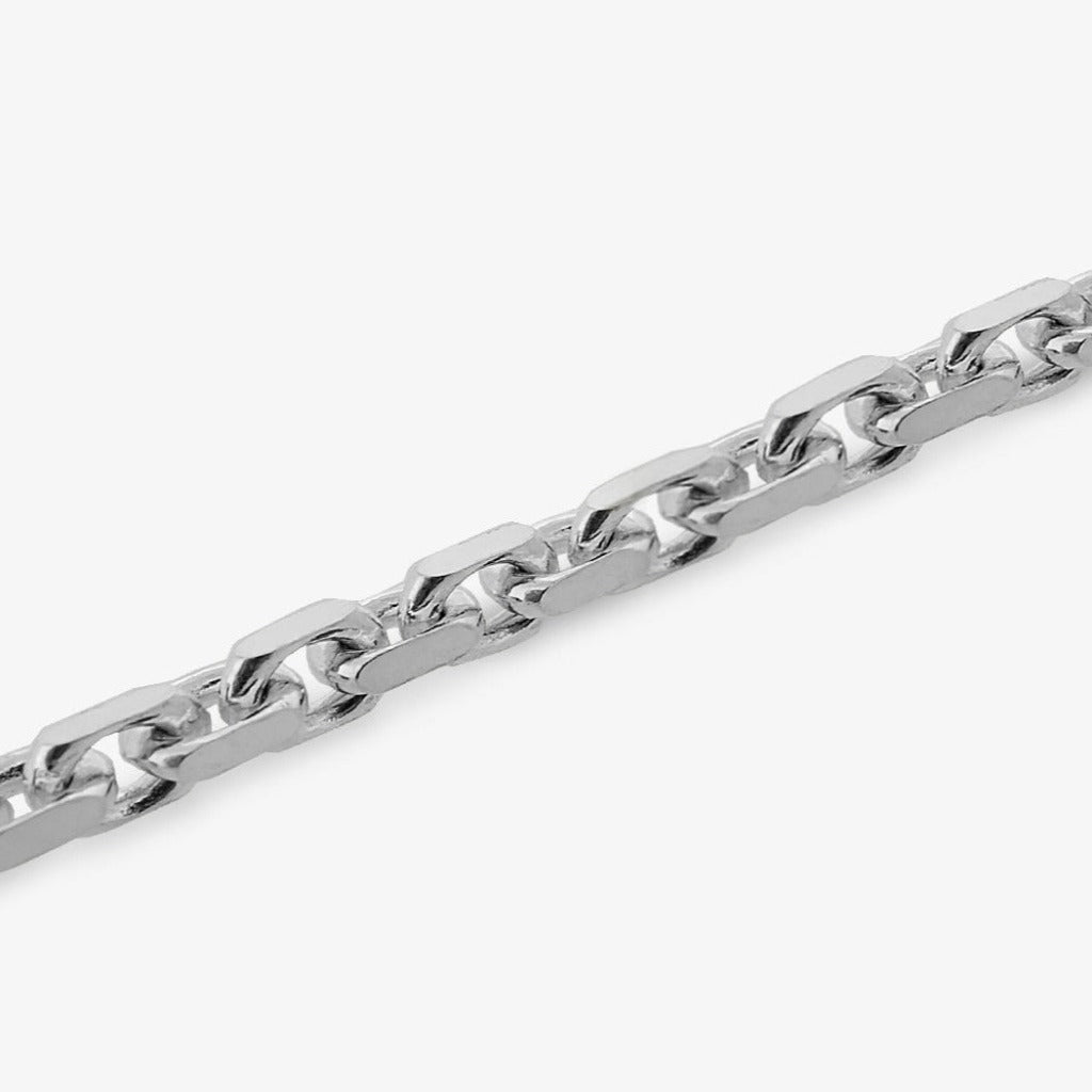 Collana Diamantata Argento 75 cm Particolare