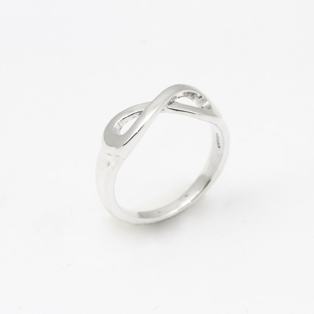 Anello Piccolo Segno Infinito Argento