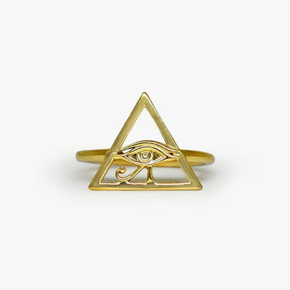 Anello Occhio di Ra Oro