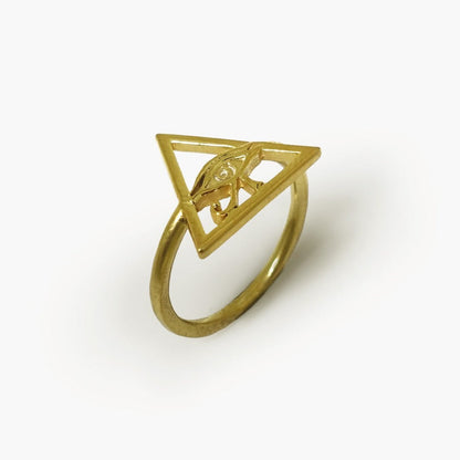 Anello Occhio di Ra Oro