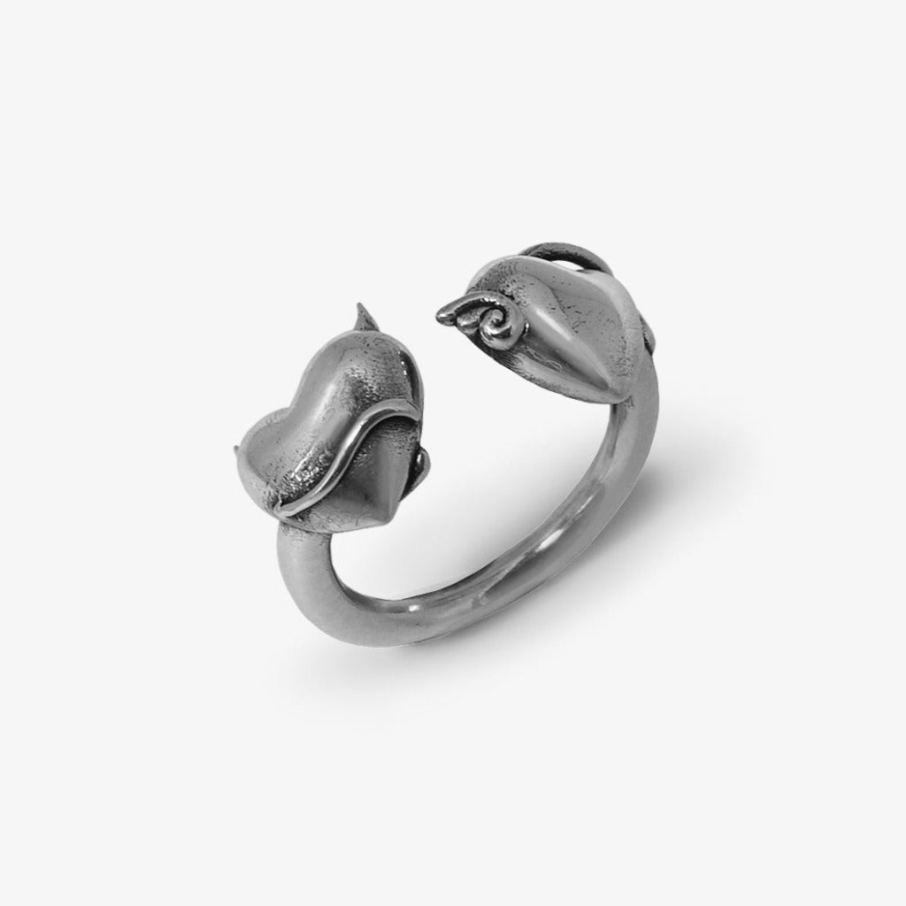 Anello Conflitto Argento - Mama Schwaz