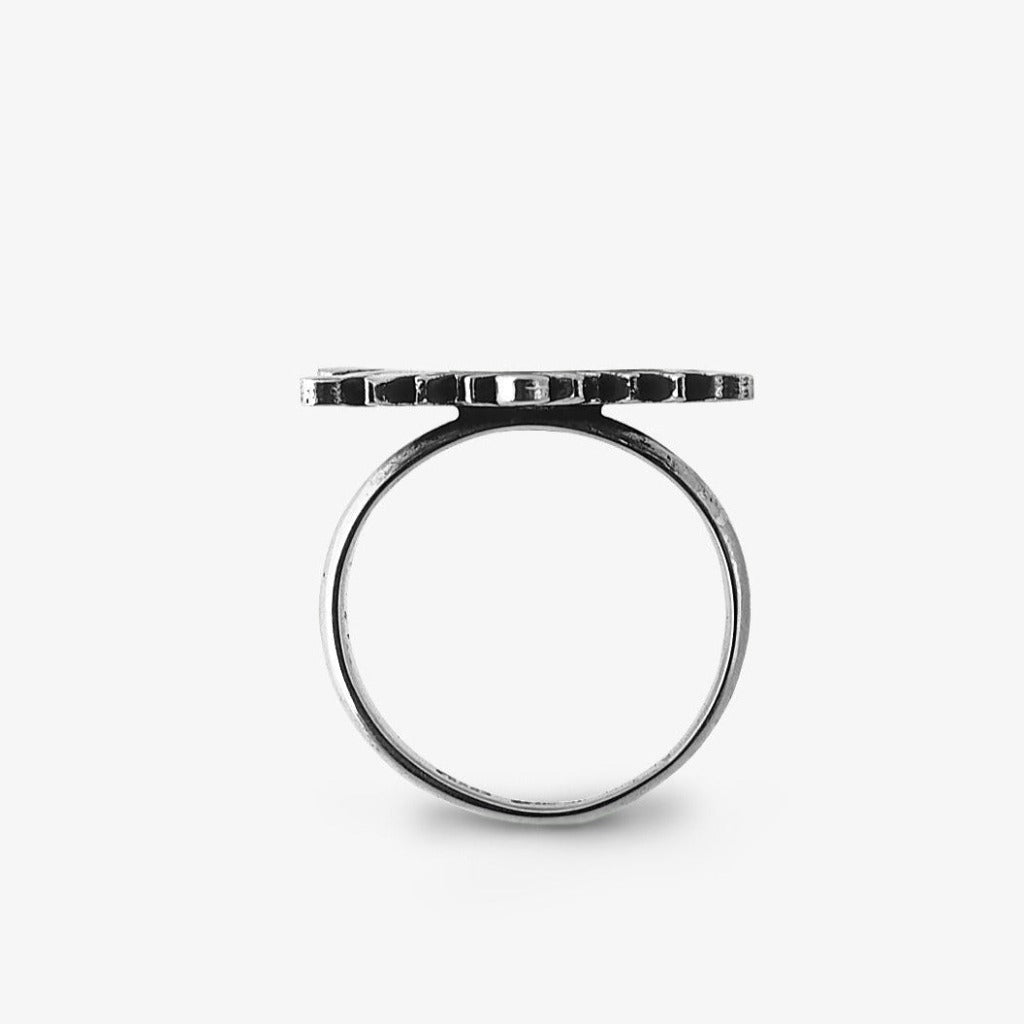 Anello Fiocco di Neve Variante Argento