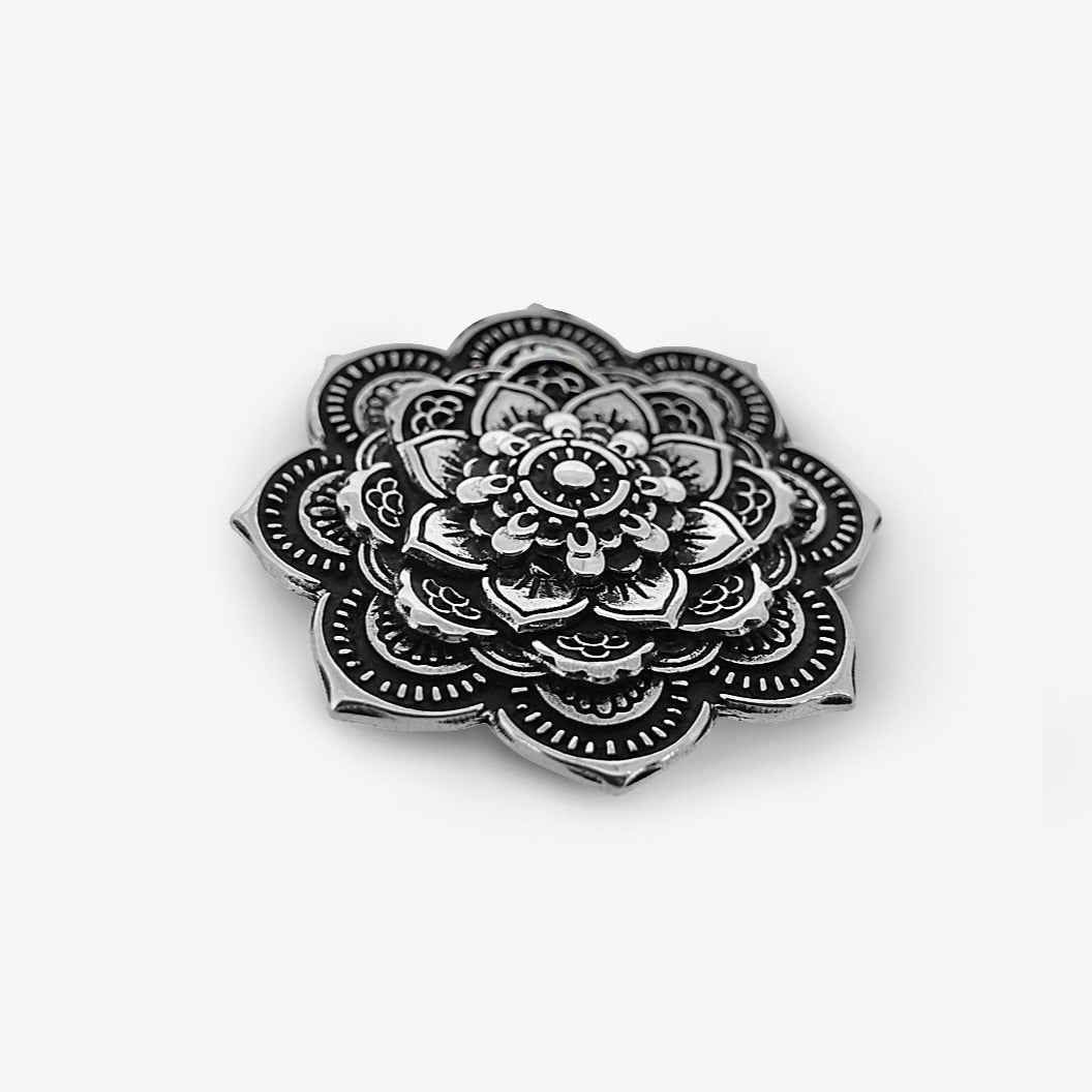 Ciondolo Mandala Argento