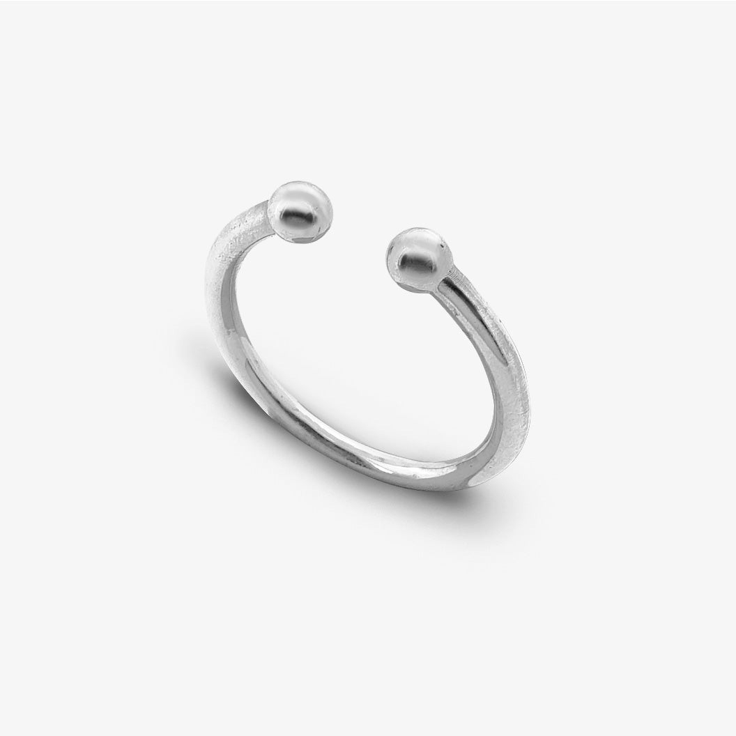 Anello Piercing Piccolo Argento