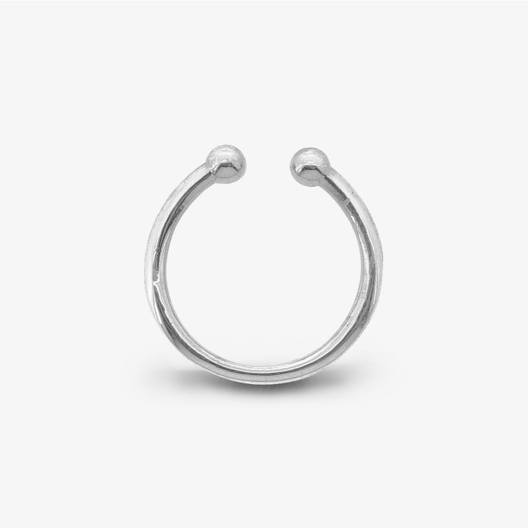 Anello Piercing Piccolo Argento