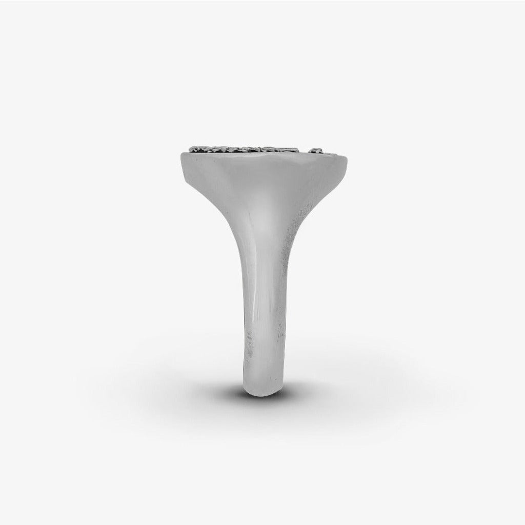 Anello Stemma Milano Argento