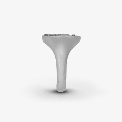 Anello Stemma Milano Argento