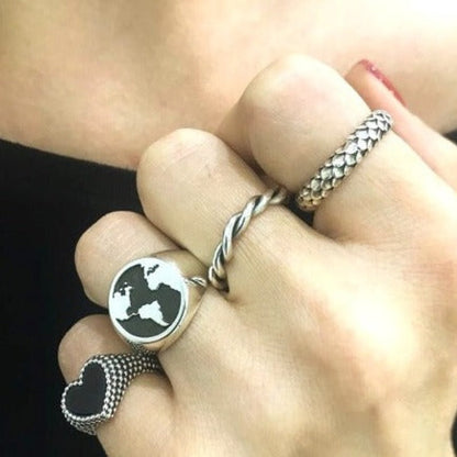 Anello Intrecciato Argento
