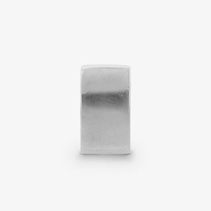 Anello Fascia Quadrata personalizzabile con Incisione Argento