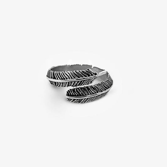 Anello Piuma Leggero Argento