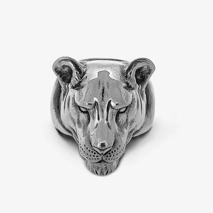 Anello Leonessa Grande Argento